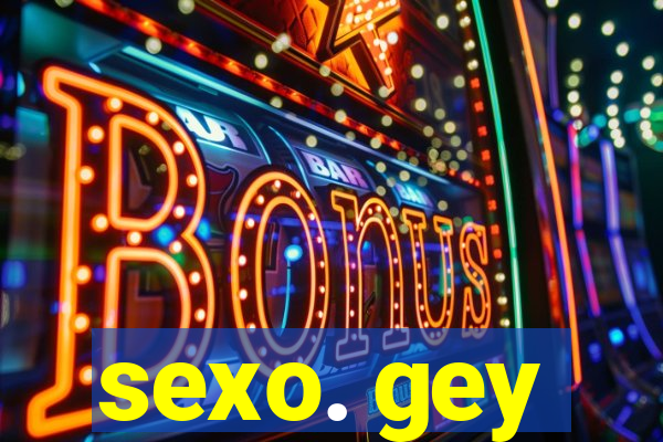 sexo. gey